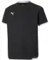 Jersey de fotbal pentru copii PUMA TEAMLIGA JERSEY JR 704925_03 PUMA BLACK/PUMA WHITE