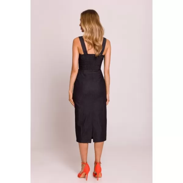  Rochie MOE M843 GRAFIT 