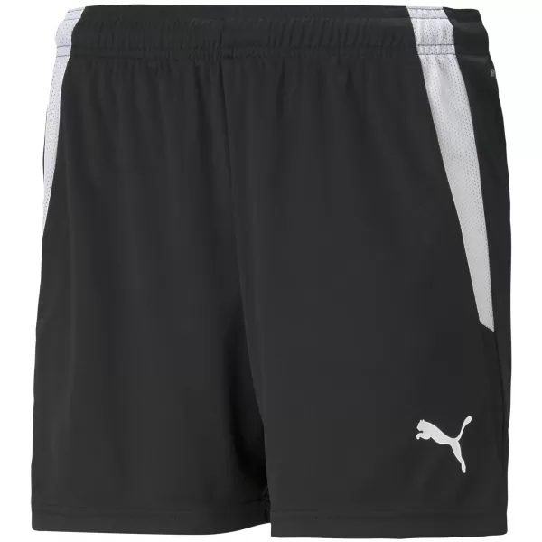  Pantaloni scurți pentru doamne PUMA TEAMLIGA SHORTS W 704936_03 PUMA BLACK/PUMA WHITE 