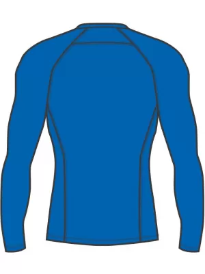 Cămașa funcțională a bărbaților PUMA LIGA BASELAYER TEE LS 655920_02 LIMONADĂ ALBASTRĂ ELECTRICĂ