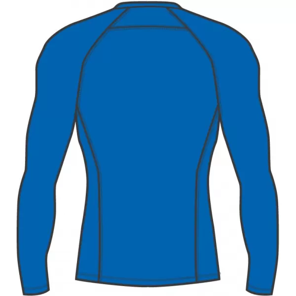  Cămașa funcțională a bărbaților PUMA LIGA BASELAYER TEE LS 655920_02 LIMONADĂ ALBASTRĂ ELECTRICĂ 
