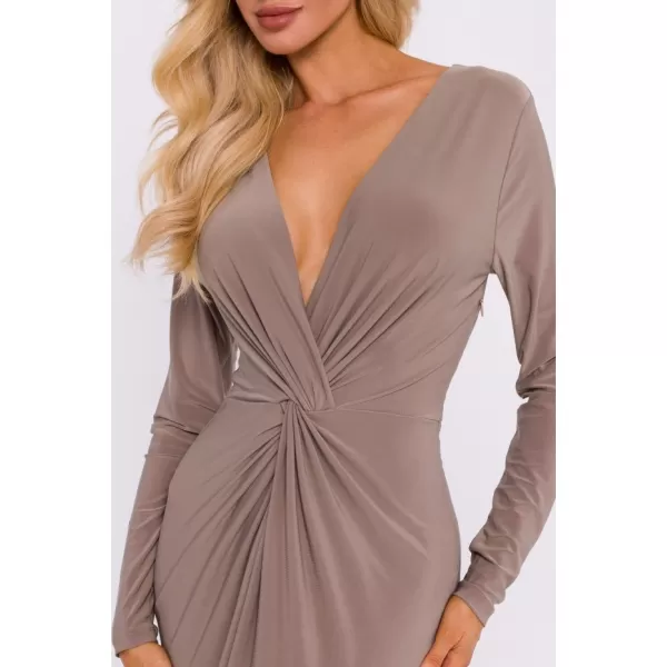  Rochie MOE M840 BEJ 