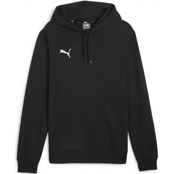 Panoul pentru bărbați PUMA TEAMGOAL CASUALS HOODY 658618_03 PUMA BLACK/PUMA WHITE 