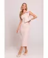 Rochie MOE M847 BEJ DESCHIS