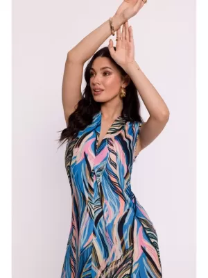 Rochie BEWEAR B283 ALBASTRU