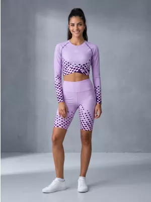 Jambiere pentru femei deasupra genunchilor premium ALTISPORT VOJ/ALW109LEG02 LILIAC