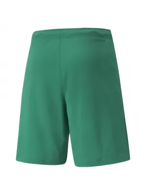 Pantaloni scurţi PUMA TEAMRISE SHORT 704942_05 PEPPER GREEN/ PEPPER GREEN/PUMA WHITE