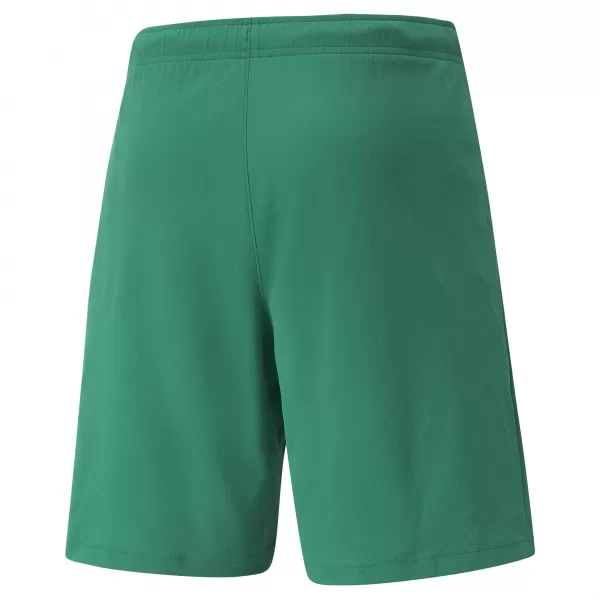  Pantaloni scurţi PUMA TEAMRISE SHORT 704942_05 PEPPER GREEN/ PEPPER GREEN/PUMA WHITE 