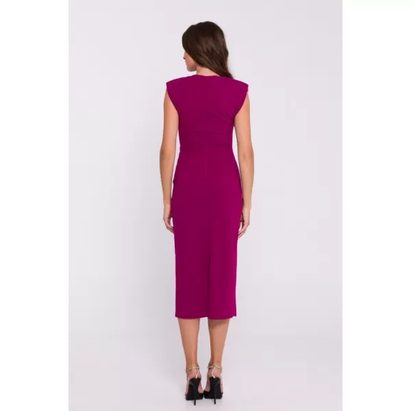 Rochie STYLOVE S382 PRUNĂ 