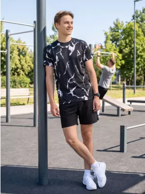 Premium funcțional pentru bărbați ALTISPORT VOJ/ALM052TR01 NEGRU