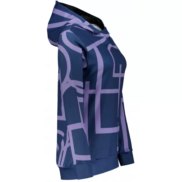  Premium cu hanorac funcțional pentru femei ALTISPORT VOJ/ALW085MI01 VIOLET 