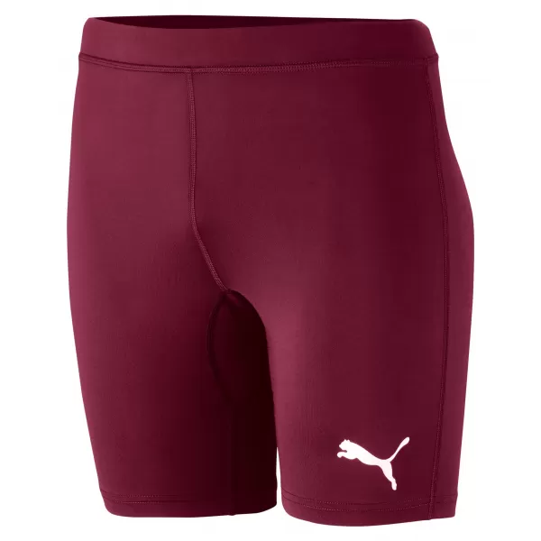  Pantaloni scurți elastici PUMA LIGA BASELAYER SHORT TIGHT 655924_09 CORDOVAN 