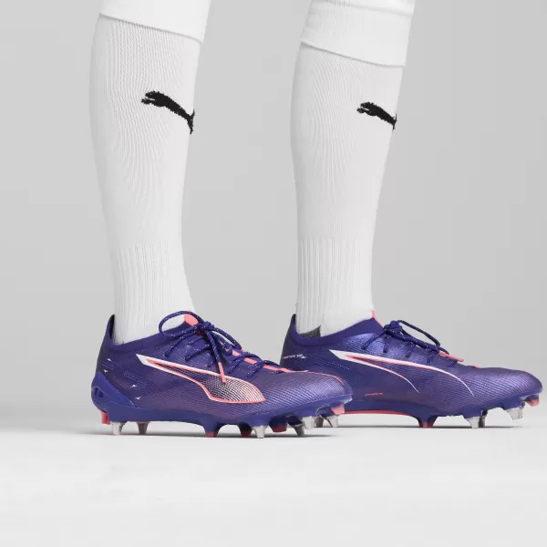  Cizme PUMA ULTRA 5 ULTIMATE MXSG 107883_01 LAPIS LAZULI/ LAPIS LAZULI/PUMA WHITE 