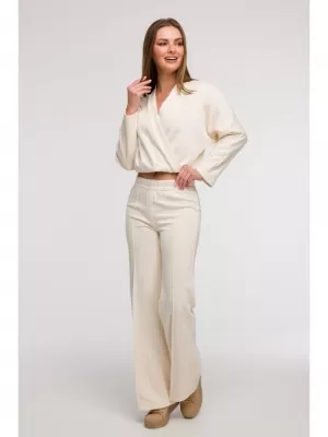 Pantaloni de dama BEWEAR B296 VANILIE