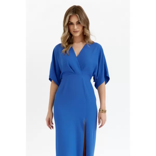  Rochie MAKOVER K163 ALBASTRU 
