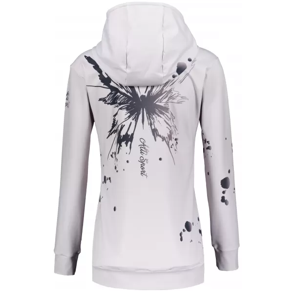  Premium cu hanorac funcțional pentru femei ALTISPORT VOJ/ALW077MI01 GRI -BLACK 
