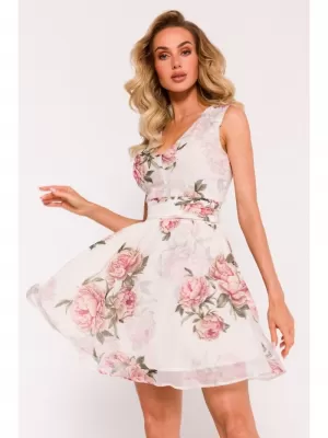 Rochie MOE M782 ALB