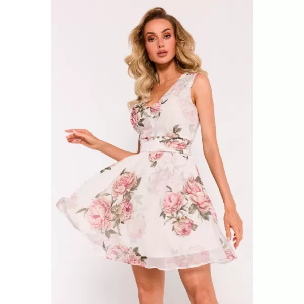 Rochie MOE M782 ALB 