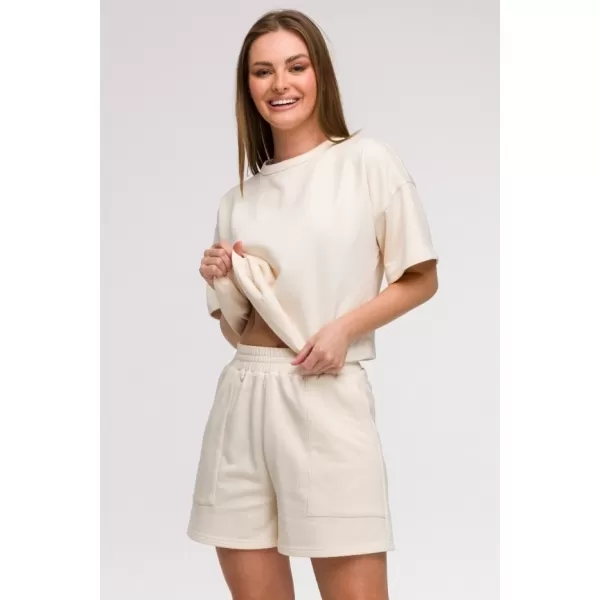  Pantaloni scurți de damă BEWEAR B295 VANILIE 