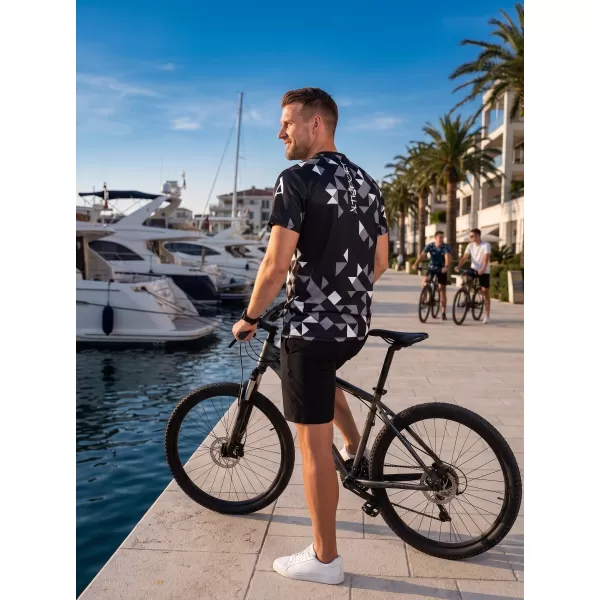  Premium funcțional pentru bărbați ALTISPORT VOJ/ALM108TR01 NEGRU 