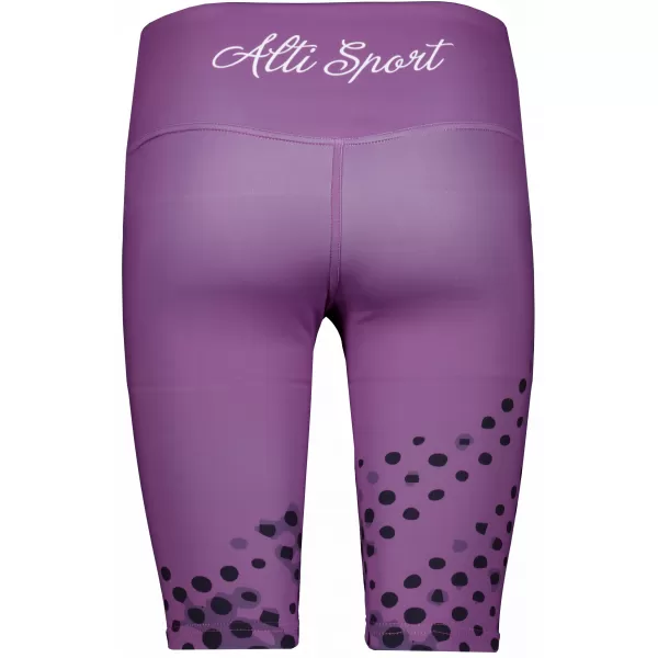  Jambiere pentru femei deasupra genunchilor premium ALTISPORT VOJ/ALW109LEG02 VIOLET 