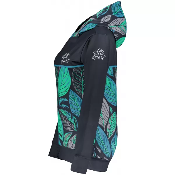  Premium cu hanorac funcțional pentru femei ALTISPORT VOJ/ALW061MI01 ALBASTRU 