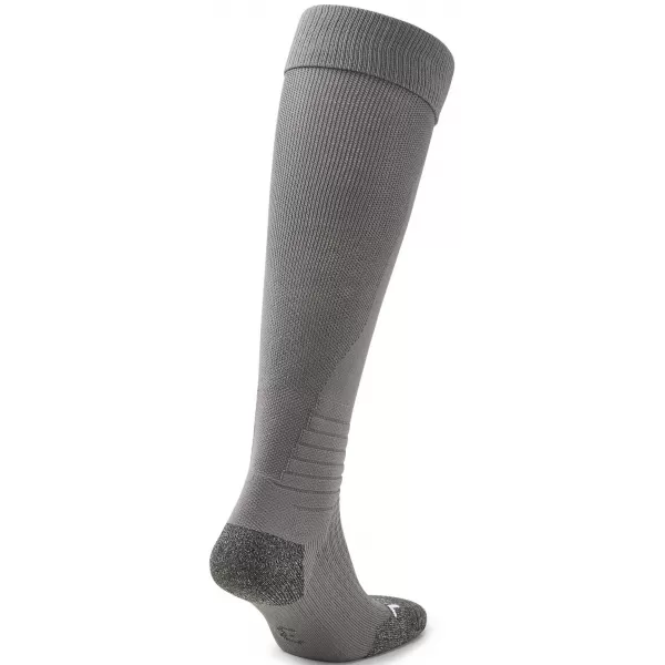  Șosete de fotbal PUMA TEAM LIGA SOCKS 703438_43 SMOKED PEARL/ PERLĂ AFUMATĂ/ALB ALB 