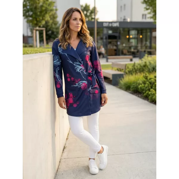  Geanta premium pentru femei pentru femei ALTISPORT VOJ/ALW104MI05 NAVY/ROZ 