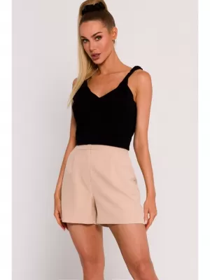 Pantaloni scurți de damă MOE M775 BEJ