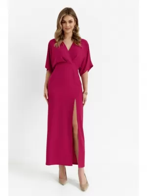 Rochie MAKOVER K163 PRUNĂ