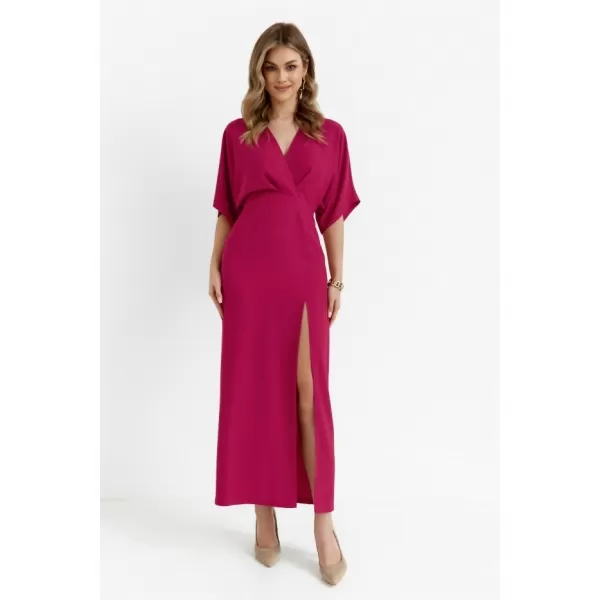  Rochie MAKOVER K163 PRUNĂ 