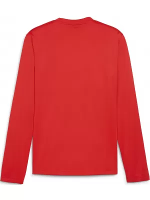Panoul pentru bărbați PUMA TEAMGOAL TRAINING SWEAT 658649_01 PUMA RED/PUMA WHITE/RED FAST