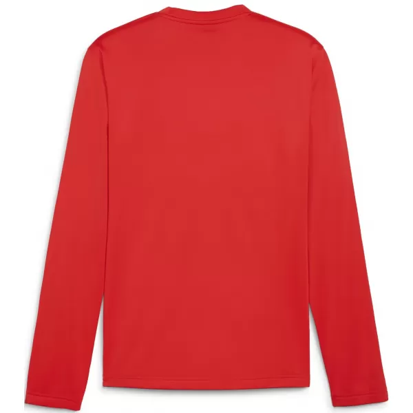  Panoul pentru bărbați PUMA TEAMGOAL TRAINING SWEAT 658649_01 PUMA RED/PUMA WHITE/RED FAST 