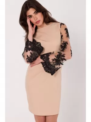 Rochie MAKOVER K182 BEJ