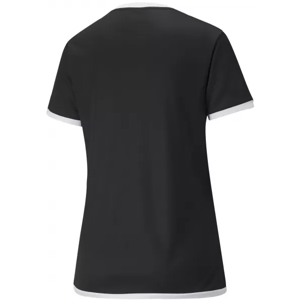  Cămașă funcțională feminină PUMA TEAMLIGA JERSEY W 704934_03 PUMA BLACK/PUMA WHITE 