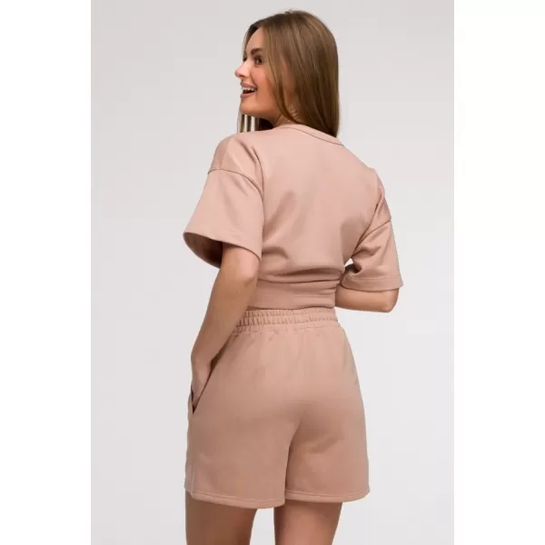  Pantaloni scurți de damă BEWEAR B295 MOCA 