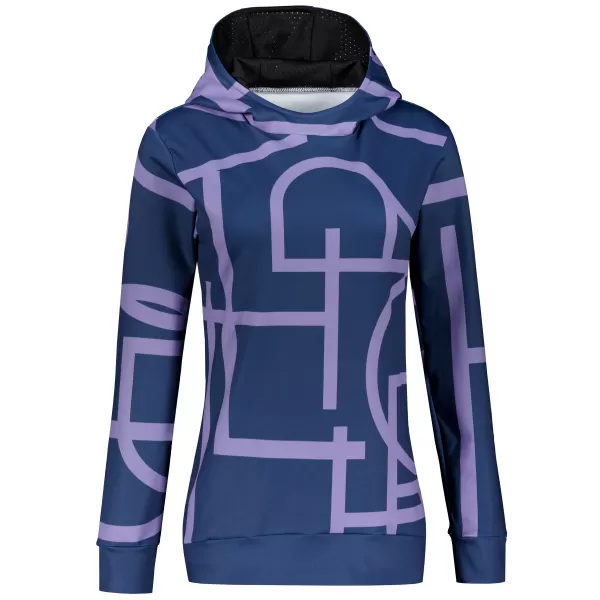 Premium cu hanorac funcțional pentru femei ALTISPORT VOJ/ALW085MI01 VIOLET 