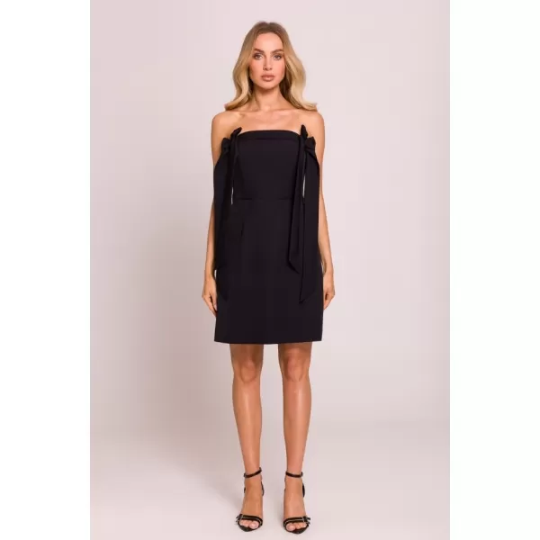  Rochie MOE M851 NEGRU 