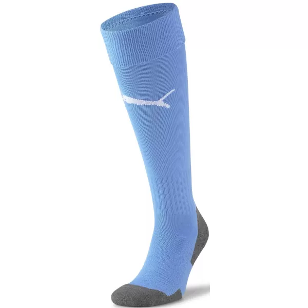  Șosete de fotbal PUMA TEAM LIGA SOCKS CORE 703441_50 TEAM LIGHT BLUE/ ECHIPA ALBASTRU DESCHIS/PUMA ALB 