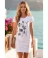 Rochie ALTISPORT ALW191178 ALB -ȘI -BLACK