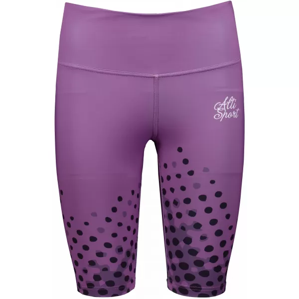  Jambiere pentru femei deasupra genunchilor premium ALTISPORT VOJ/ALW109LEG02 VIOLET 