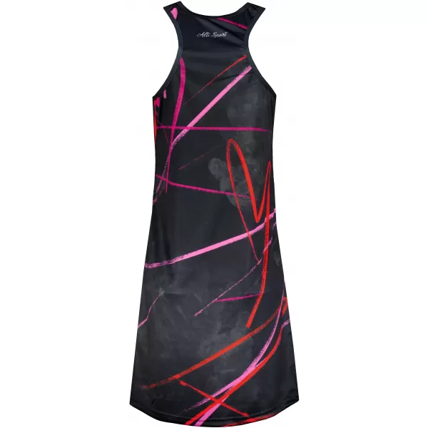  Premium rochie funcțională pentru femei ALTISPORT VOJ/ALW082SAT01 NEGRU 