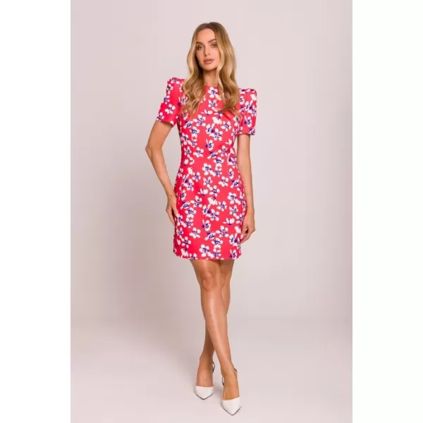  Rochie MOE M856 ROŞU 