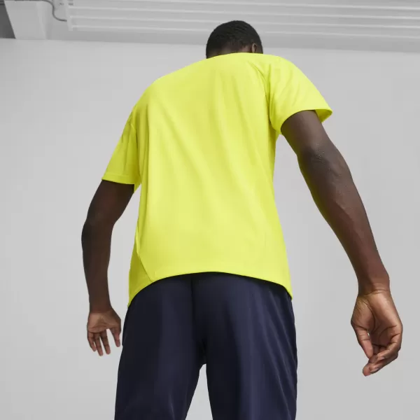  Cămașa funcțională a bărbaților PUMA TEAMFINAL TRAINING JERSEY 658557_30 ELECTRIC LIME/ ARGINT DE VAR ELECTRIC/PUMA 