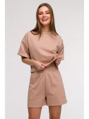 Pantaloni scurți de damă BEWEAR B295 MOCA