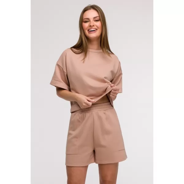  Pantaloni scurți de damă BEWEAR B295 MOCA 