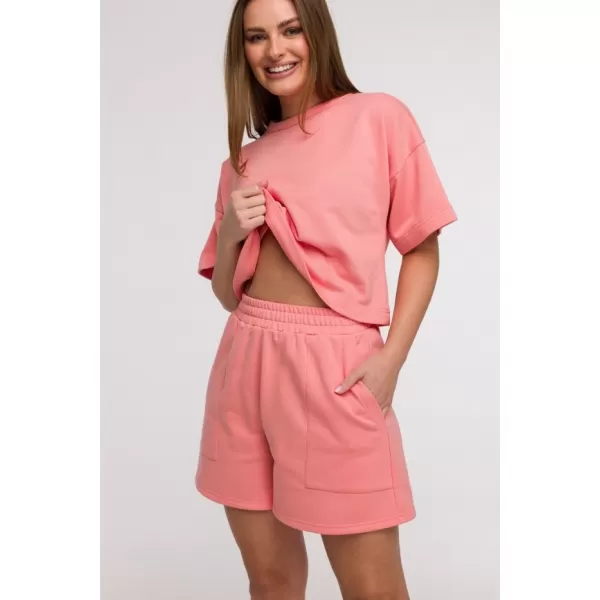  Pantaloni scurți de damă BEWEAR B295 CORAL 