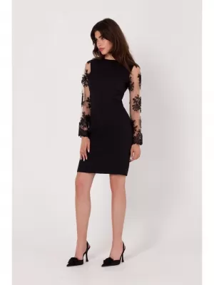 Rochie MAKOVER K182 NEGRU