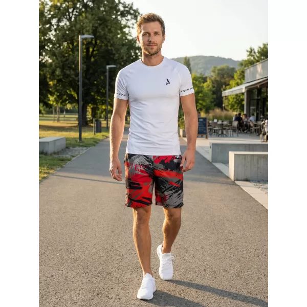  Premium pantaloni scurți funcționali pentru bărbați ALTISPORT VOJ/ALM014KRA01 NEGRU -D 