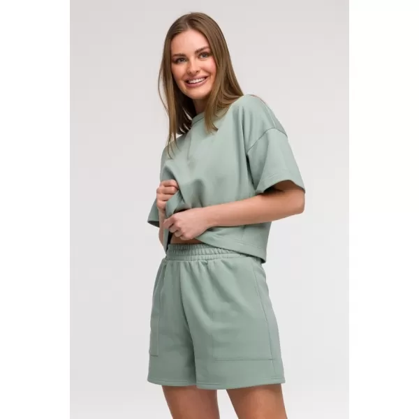  Pantaloni scurți de damă BEWEAR B295 MENTĂ 